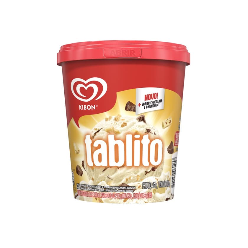 Producto Sorvete tablito 