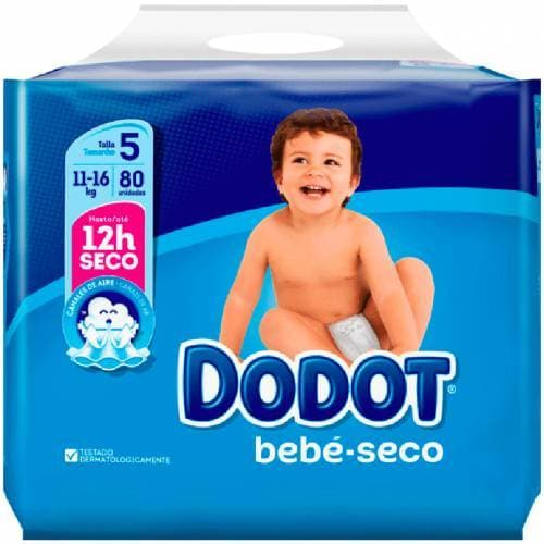 Producto Fraldas Dodot bebê seco