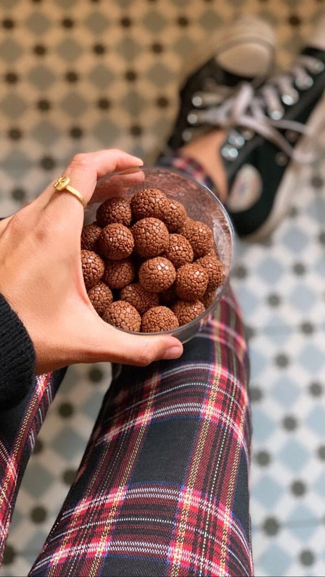 Fashion Frasco de minibrigadeiros - Brigadeirando