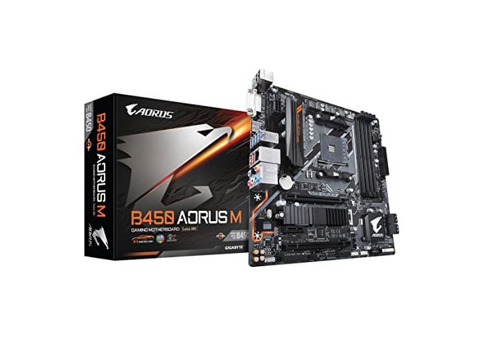 Electrónica Gigabyte B450 AORUS M