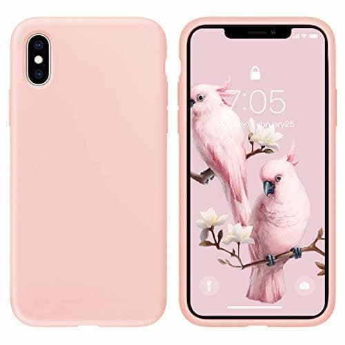 Electrónica Oihxse Silicona Matorral Funda Compatible con iPhone X/iPhone XS Case Ultra Delgada