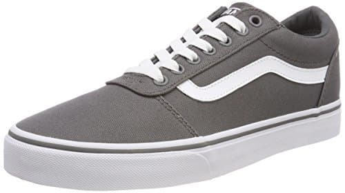 Fashion Vans Ward Canvas, Zapatillas para Hombre Gris