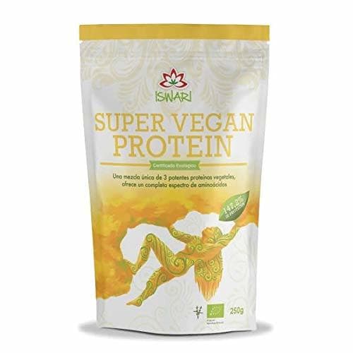 Lugar Iswari Super Vegan Protein Superalimento 250Gr; Bio 1 Unidad 200 g