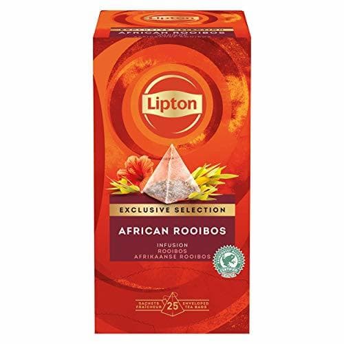 Producto Lipton Selección Exclusiva Infusión African Rooibos Caja con 25 sobres