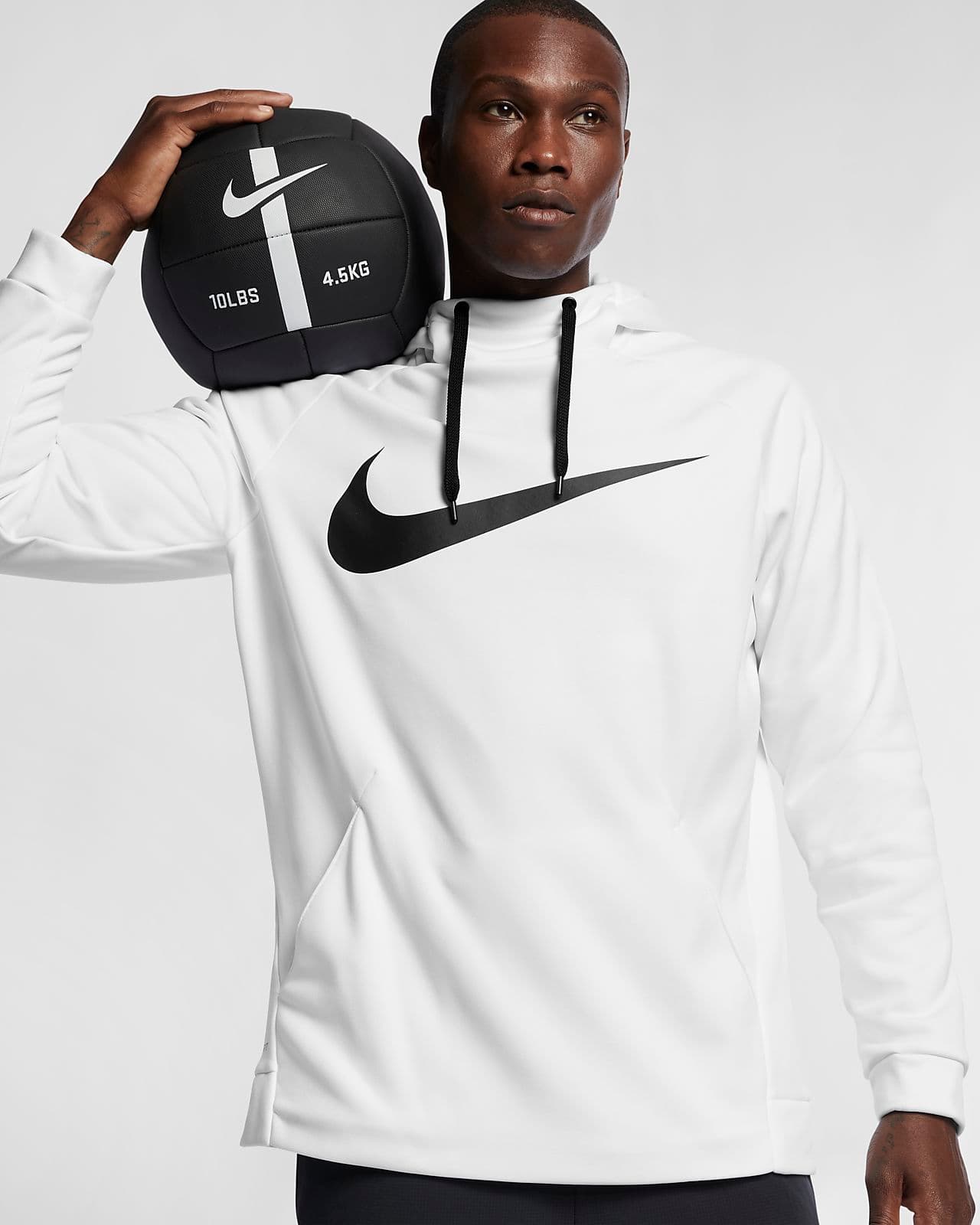 Product Nike Dry Pull Over Swoosh Sudadera, Hombre, Negro