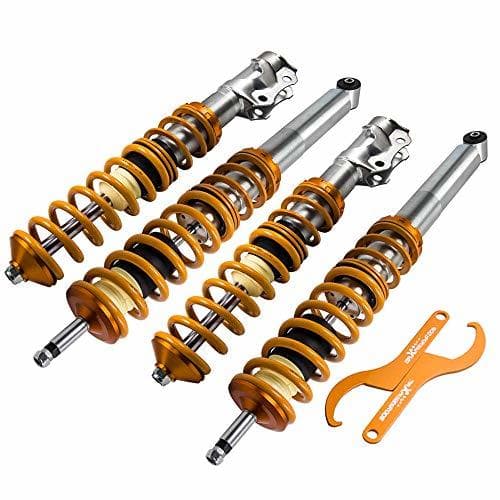 Place maXpeedingrods Coilover Amortiguador Altura Ajustable de Muelle de Motor Coche para Golf