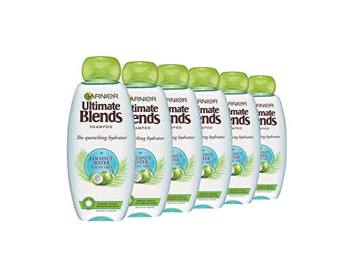 Producto Garnier ultimate blends agua de coco seco cabello Champú