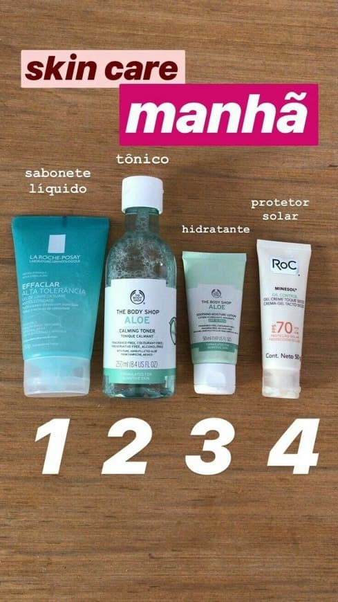 Producto Produtos de pele 