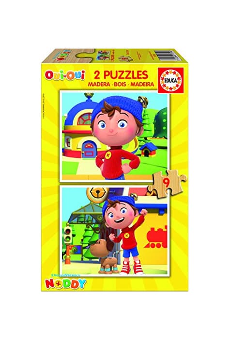 Product Noddy - Puzzle de Madera, 2 x 9 Piezas