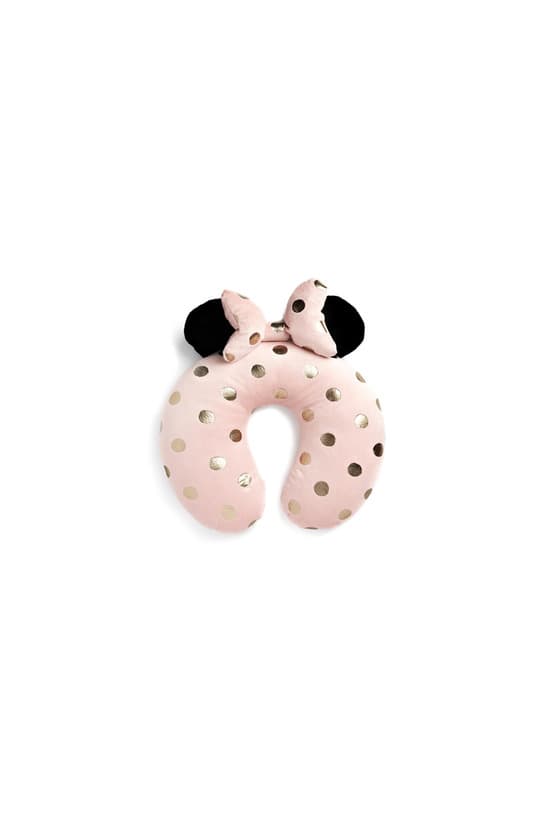 Product Almohada de viaje Rosa y dorada de minnie mouse primark