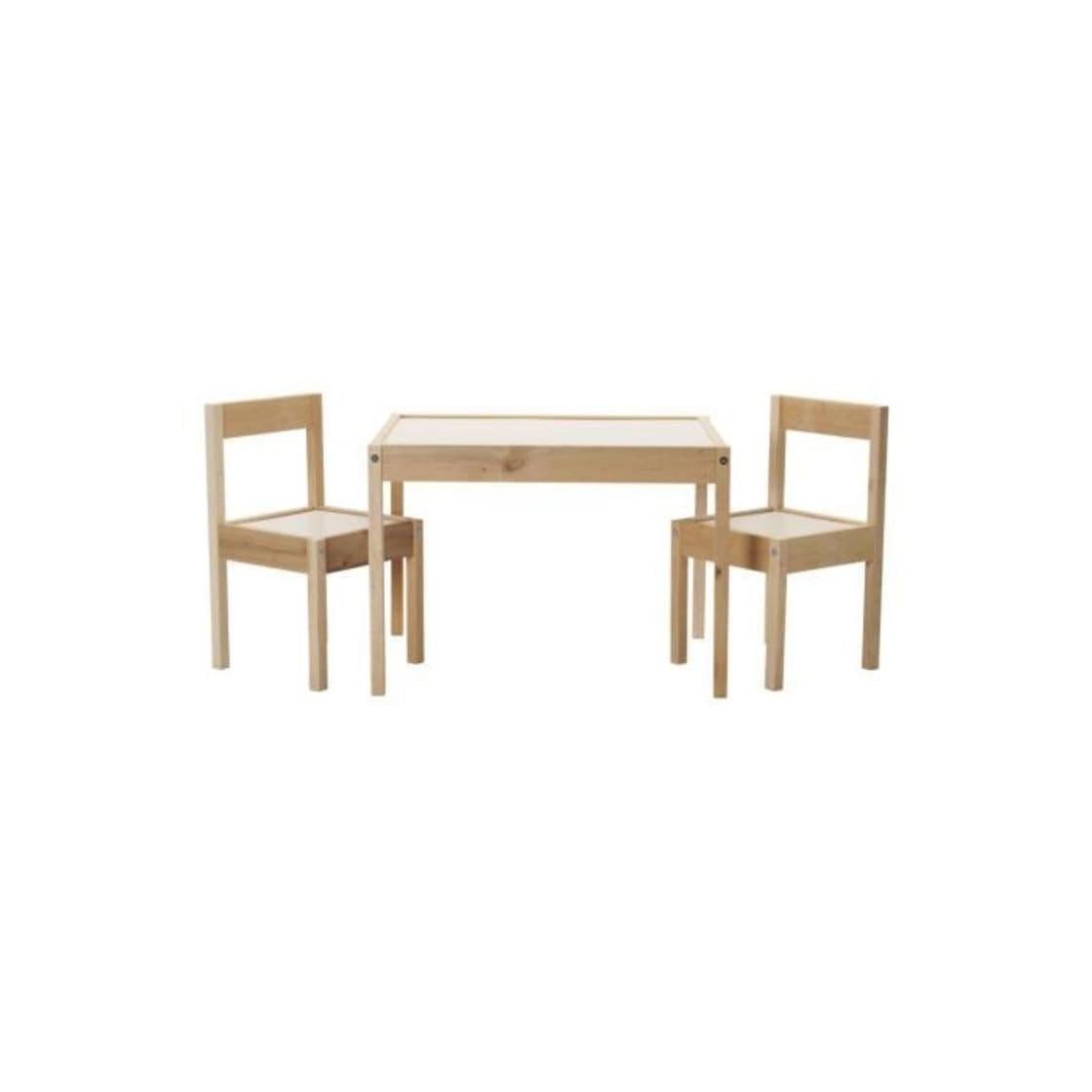 Home IKEA LÄTT Mesa para niños con 2 sillas