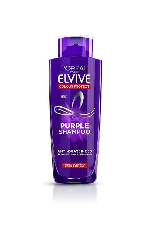 Beauty L'Oréal Paris Elvive Color Vive Champú Violeta Matizador para el Pelo con