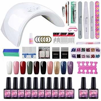 Beauty Saint-Acior Uñas Acrílicas y Uñas de Gel Accesorio para Manicura UV GEL