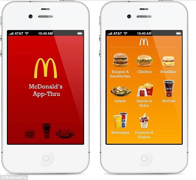 App McDonald's Mobile