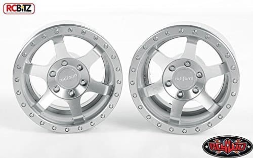 Producto RC4WD Rotiform Six-OR 2.2" Scaler Beadlock Silver Wheels Z-W0259 6 Spoke Inc