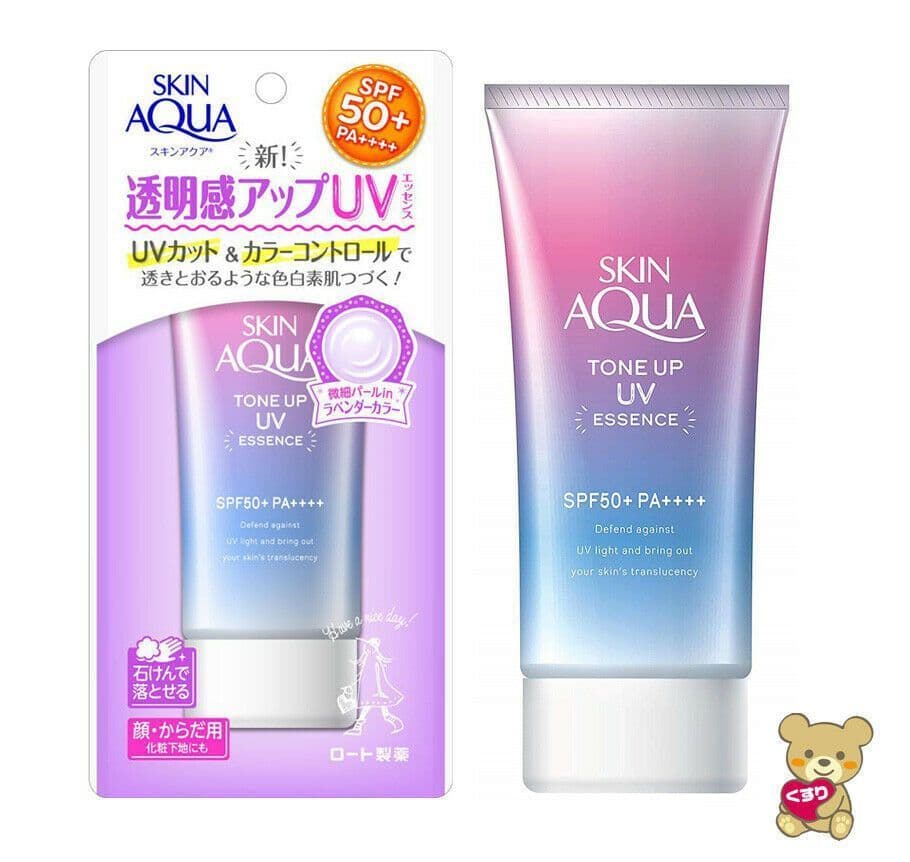 Place Rohto Skin Aqua Tone Up UV Essence SPF50+ PA++++ 80 g