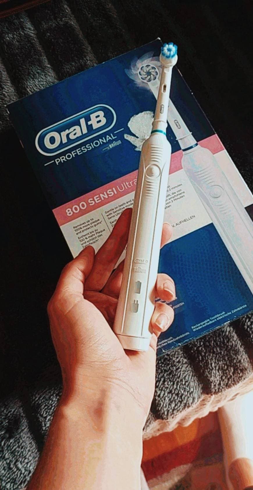 Product Oral-b Professional 800 Sensitive Clean Electric Toothbrush Box