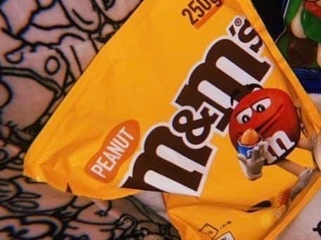 Moda m&m's amendoim 