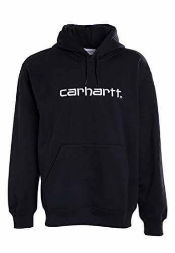 Moda Carhartt Felpa Hooded Sweat Invernale Uomo Nero