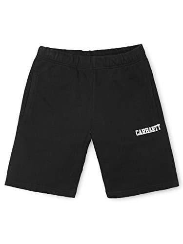 Lugar Carhartt College Sweat Short Shorts para Hombre Negro 102467337H4