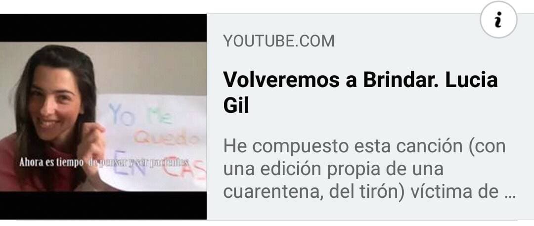 Canción Volveremos a Brindar. Lucia Gil - YouTube