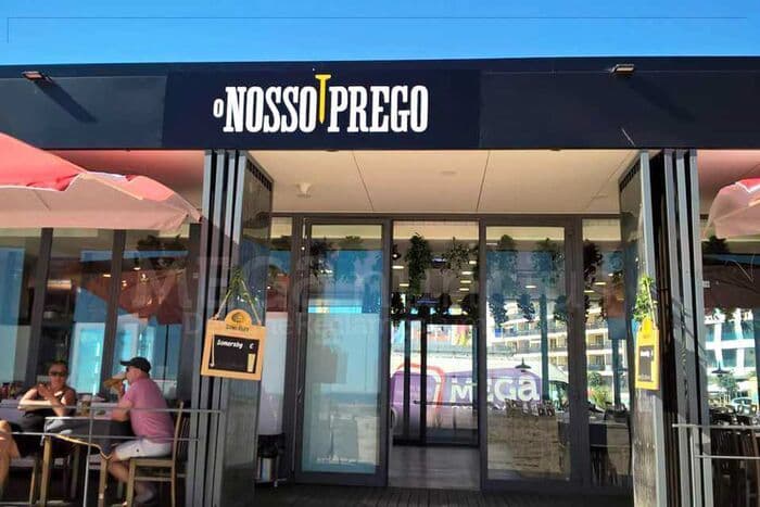 Restaurants O Nosso prego Costa da caparica