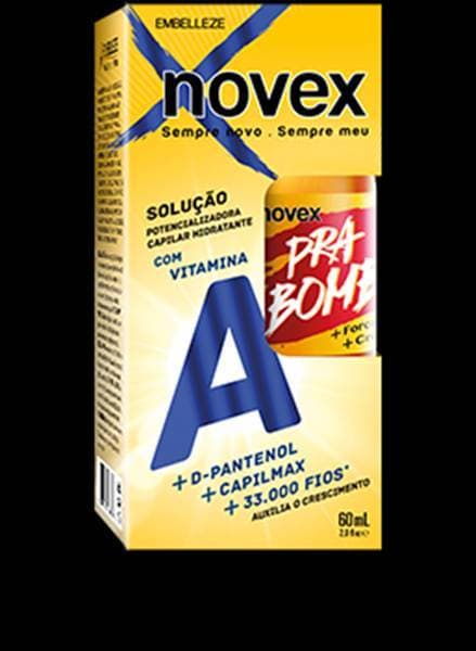 Product Novex solução pra bombar 