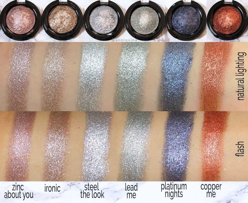 Producto Sombras Melted Chrome de Essence 