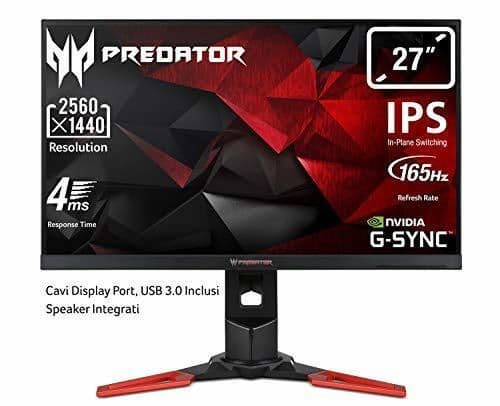 Electronic Acer XB Predator XB271HU IPS 27-Pulgada WQHD Monitor