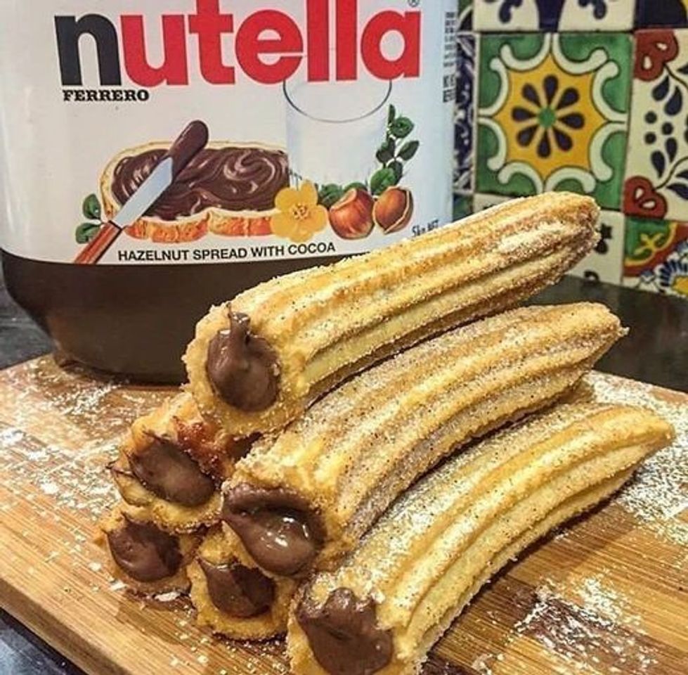 Moda Churros Com Nutella 🔥