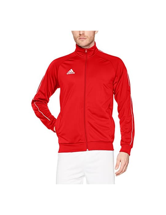 Fitness adidas Core18 PES Jkt Chaqueta, Hombre, Rojo