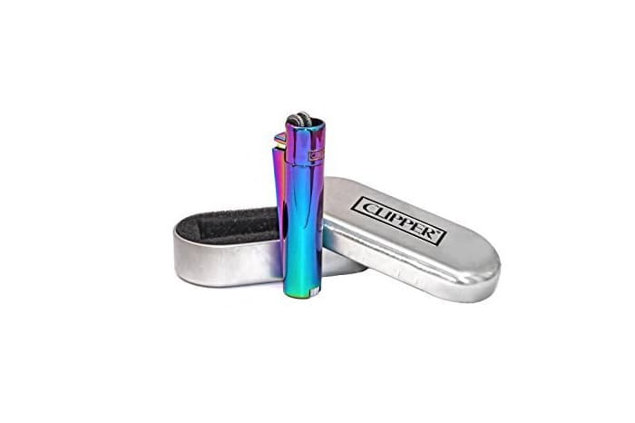 Home Clipper Rainbow Lighter Metal Flint