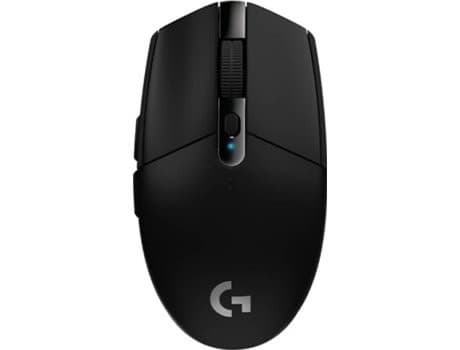 Moda LOGITECH G305 (Wireless - Ótico - 2000 dpi - Preto)