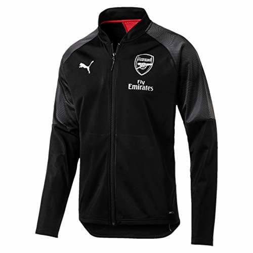 Fitness Puma Arsenal FC Stadium Jacket Sponsor Logo with Zipped Pock Chaqueta