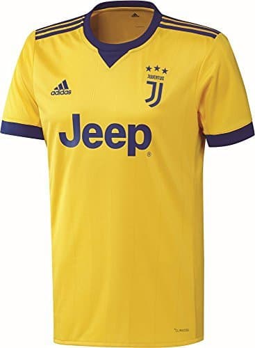 Fitness adidas JUVE A JSY Camiseta 2ª Equipación Juventus 2017-2018, Hombre, Dorado