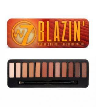 Moda W7 - Paleta de sombra para os olhos Blazin