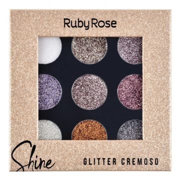 Fashion Paleta de sombra shine glitter light