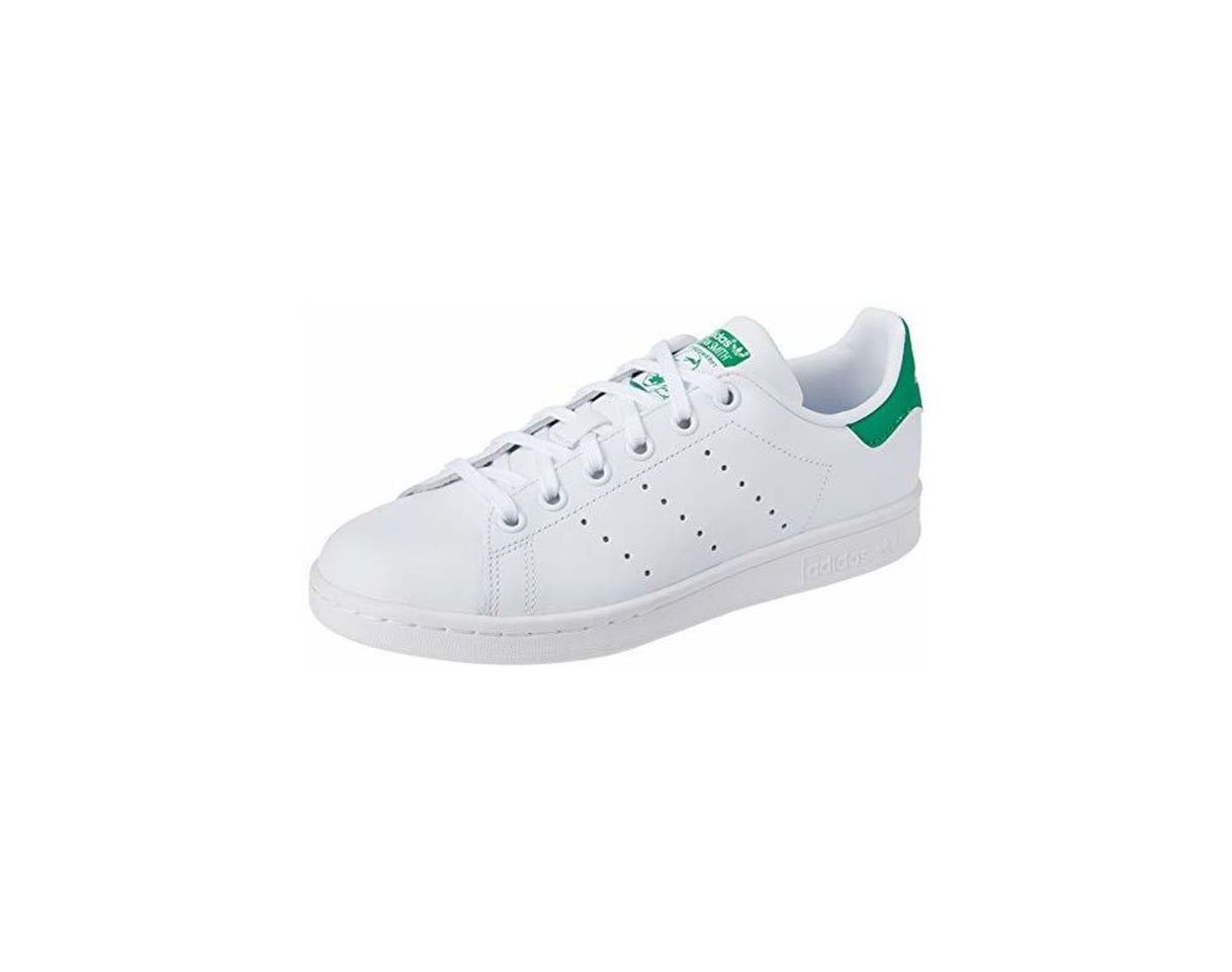 Fashion Adidas Stan Smith J - Zapatillas para Niño,Blanco