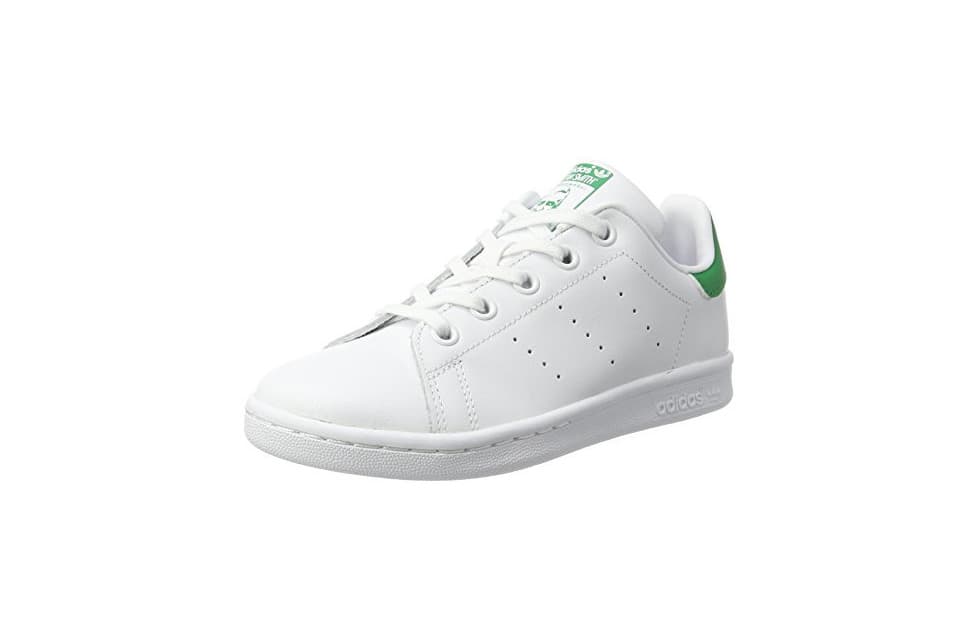 Fashion Adidas Stan Smith, Zapatillas Unisex Niños, Blanco