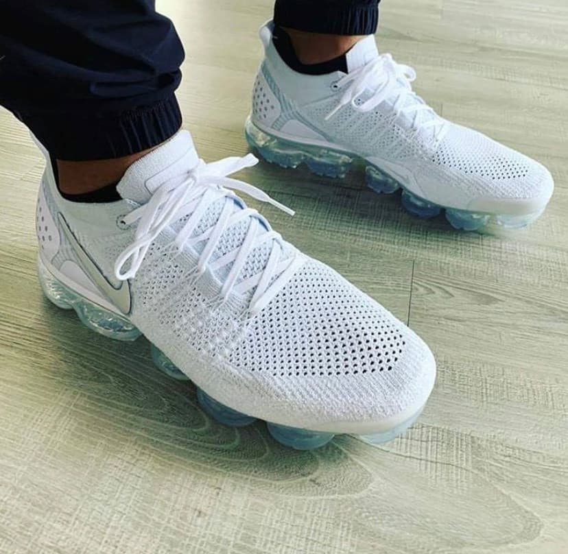 Fashion Nike W Air Vapormax Flyknit 3, Zapatillas de Atletismo para Mujer, Blanco