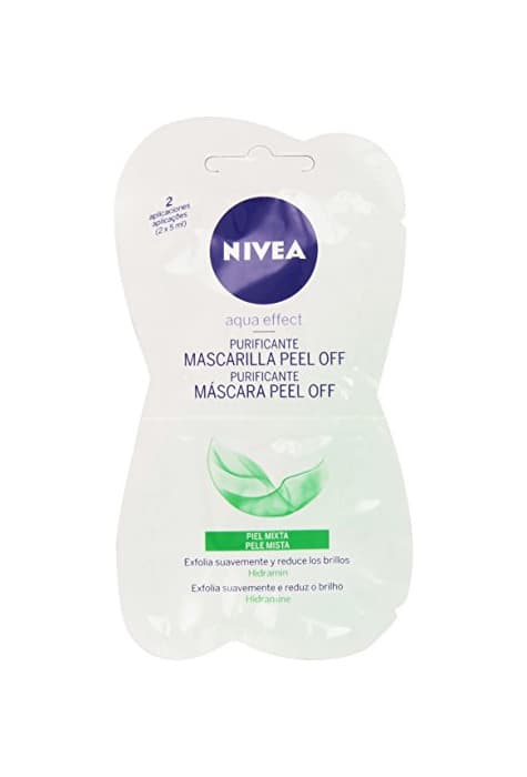 Producto NIVEA - Mascarilla purificante Peel Off - Piel mixta - 2 aplicaciones