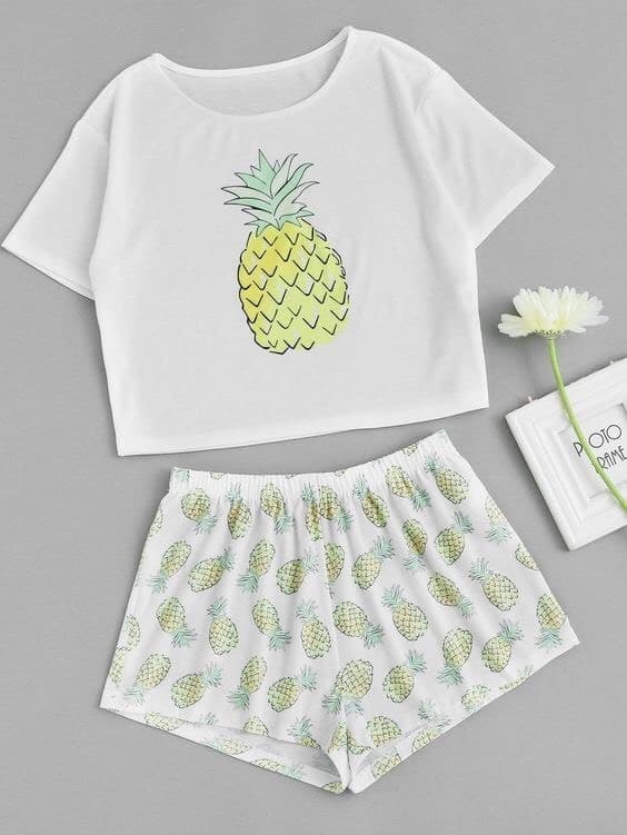 Fashion Pijama de piña 🍍 