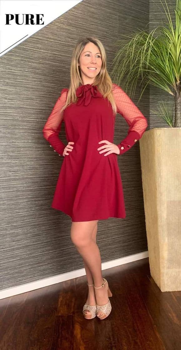 Producto Vestido Vermelho 💗