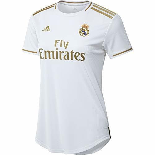 Fitness adidas Real Madrid Home Jersey Camiseta de Manga Corta, Unisex Adulto, Blanco