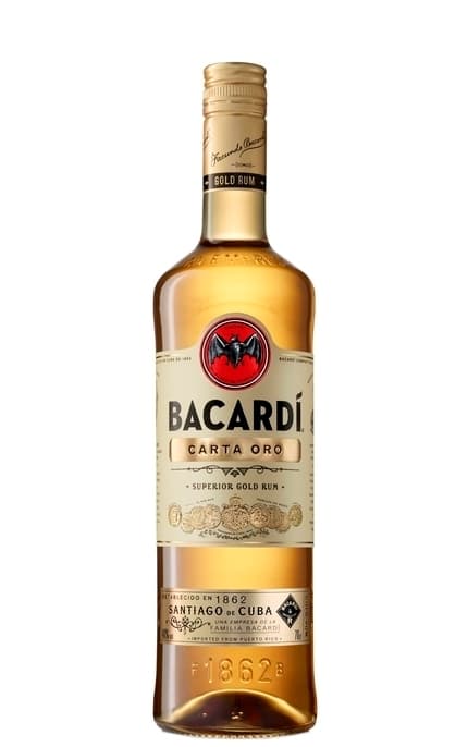 Moda Bacardi Carta Oro