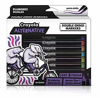 Producto Crayola plumones duales alternative