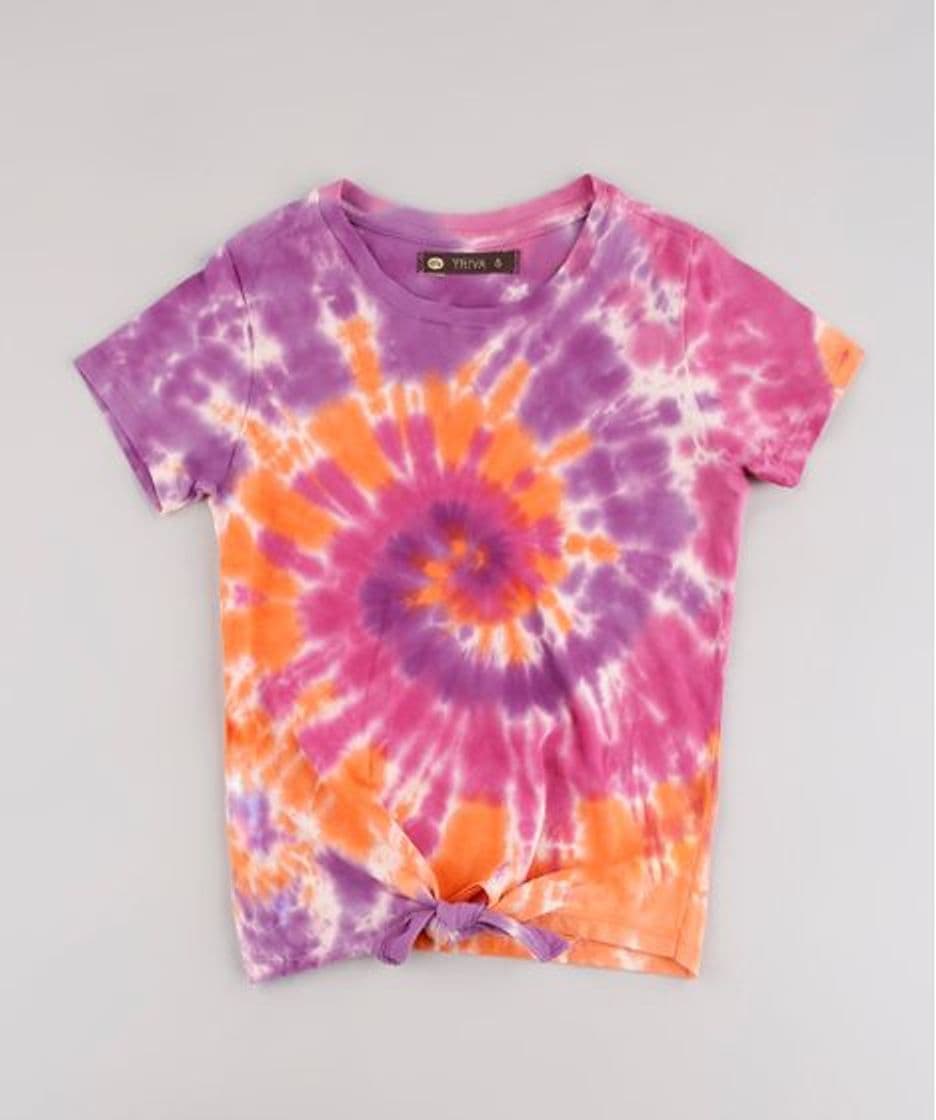 Moda Blusas tie dye 