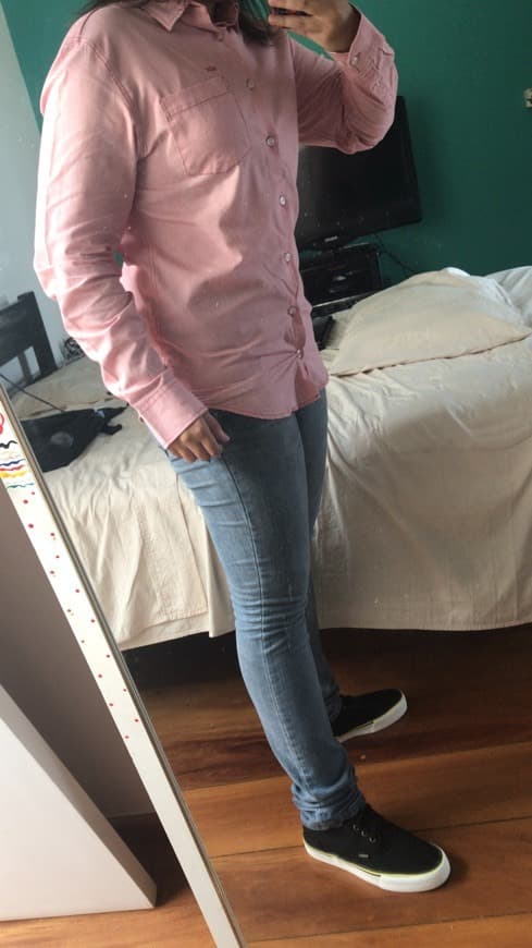 Fashion Camisa Rosa