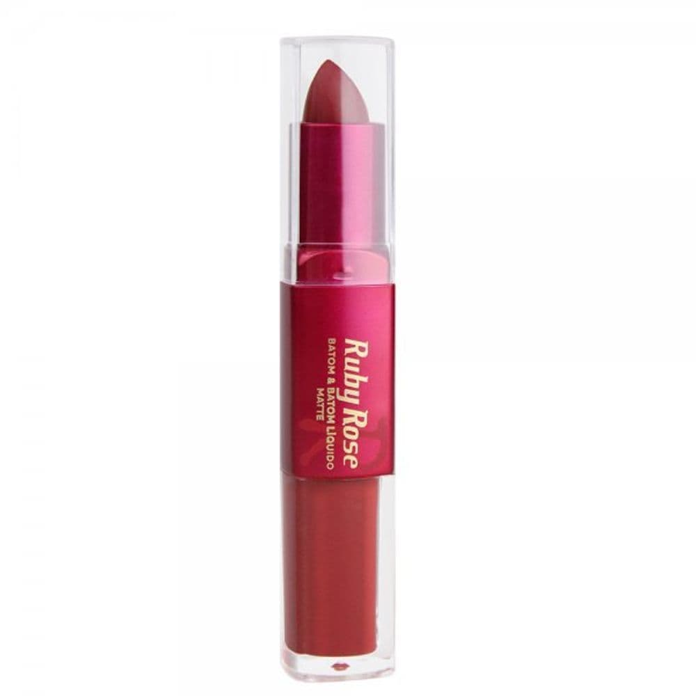 Product Batom Ruby Rose Duo Matte Pink