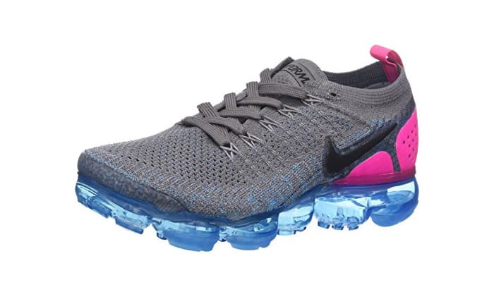 Fashion Nike W Air Vapormax Flyknit 2, Zapatillas de Running para Mujer, Gris